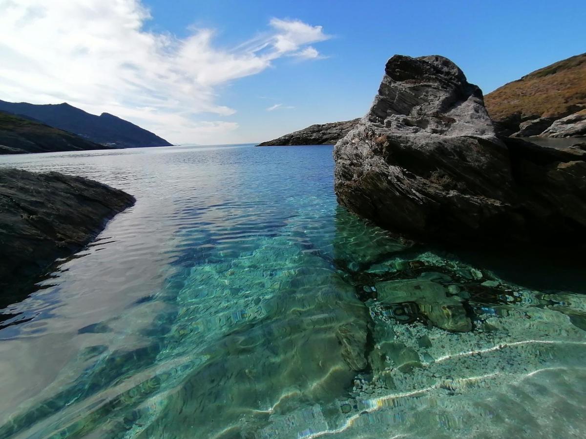 Coin De Paradis Vue Dominante Sur Mer, Montagne Et Tour Genoise Avec Jacuzzi Pino Ngoại thất bức ảnh